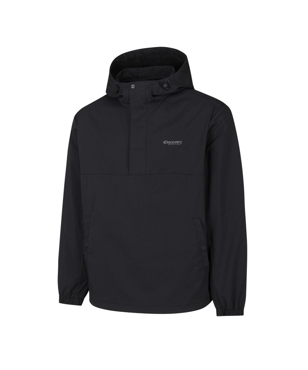 디스커버리 익스페디션(DISCOVERY EXPEDITION) 남성 내추럴 우븐 아노락 (SET-UP) (BLACK)