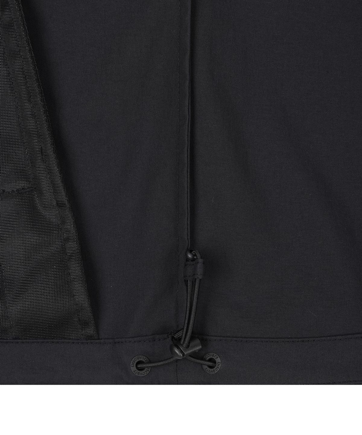 디스커버리 익스페디션(DISCOVERY EXPEDITION) 남성 내추럴 우븐 아노락 (SET-UP) (BLACK)