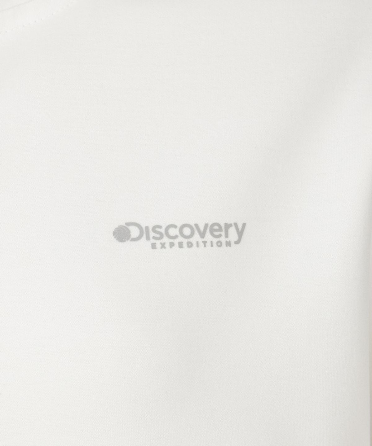 디스커버리 익스페디션(DISCOVERY EXPEDITION) 여성 에어 니트 쿼터 집업 맨투맨 (CREAM)