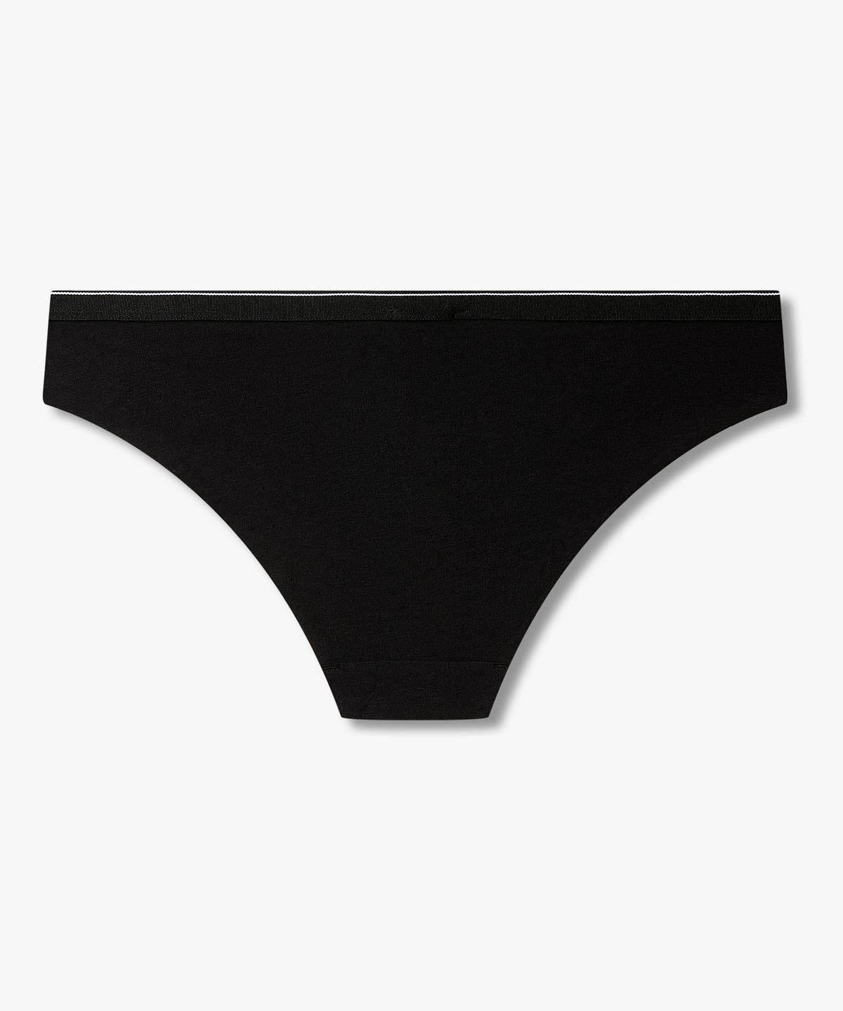 엠포리오 아르마니 언더웨어(EMPORIO ARMANI UNDERWEAR) 여성 이글 로고 밴딩 브리프_블랙 0826311526