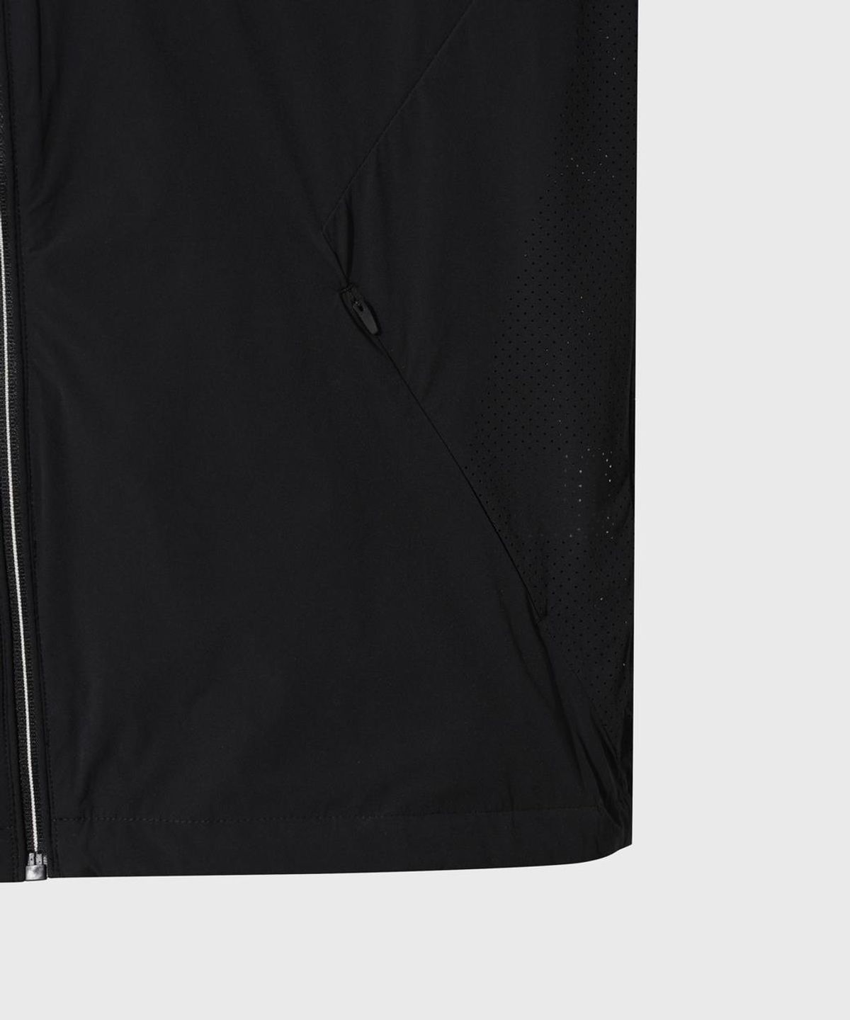 왁(WAAC) Men Essential Windbreaker WMUAM26200BKX