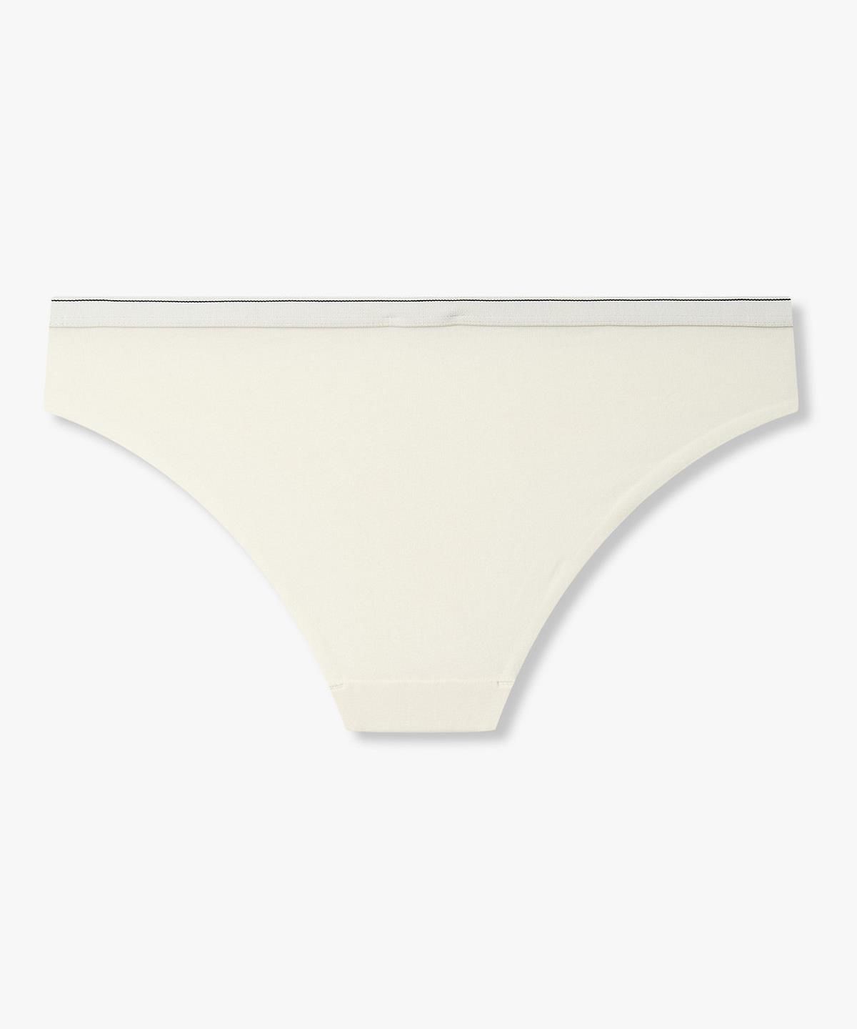 엠포리오 아르마니 언더웨어(EMPORIO ARMANI UNDERWEAR) 여성 이글 로고 밴딩 브리프_화이트 0826311524