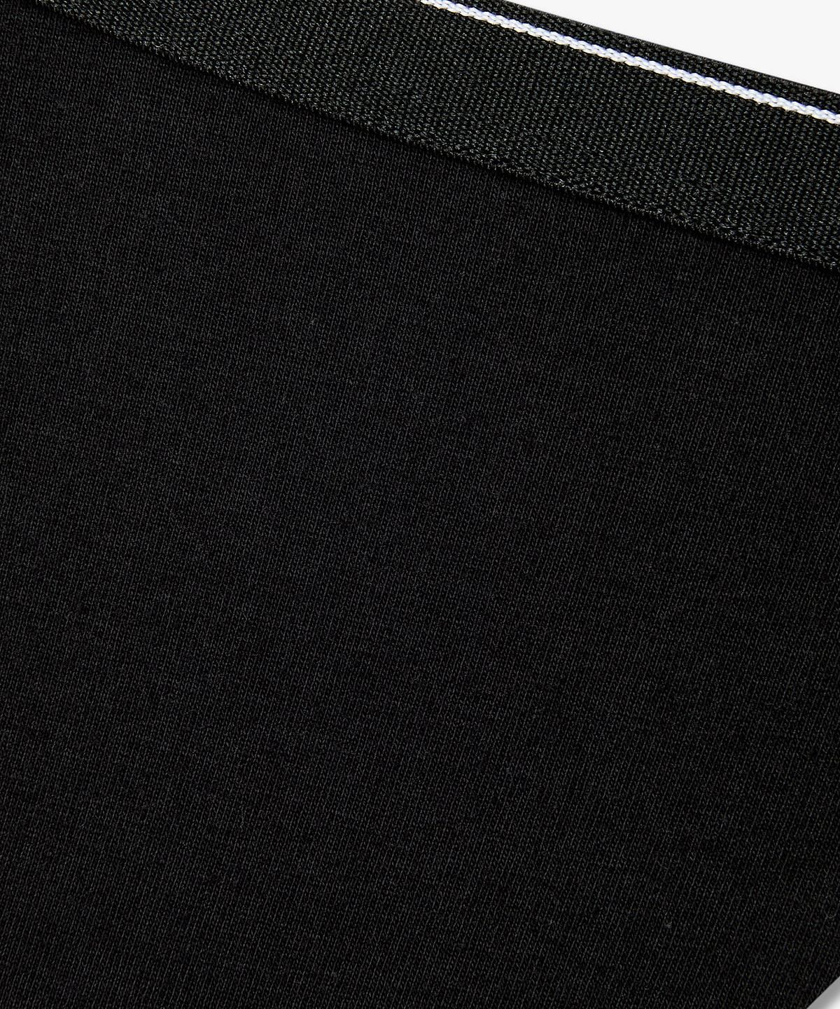 엠포리오 아르마니 언더웨어(EMPORIO ARMANI UNDERWEAR) 여성 이글 로고 밴딩 티팬티_블랙 0826310519