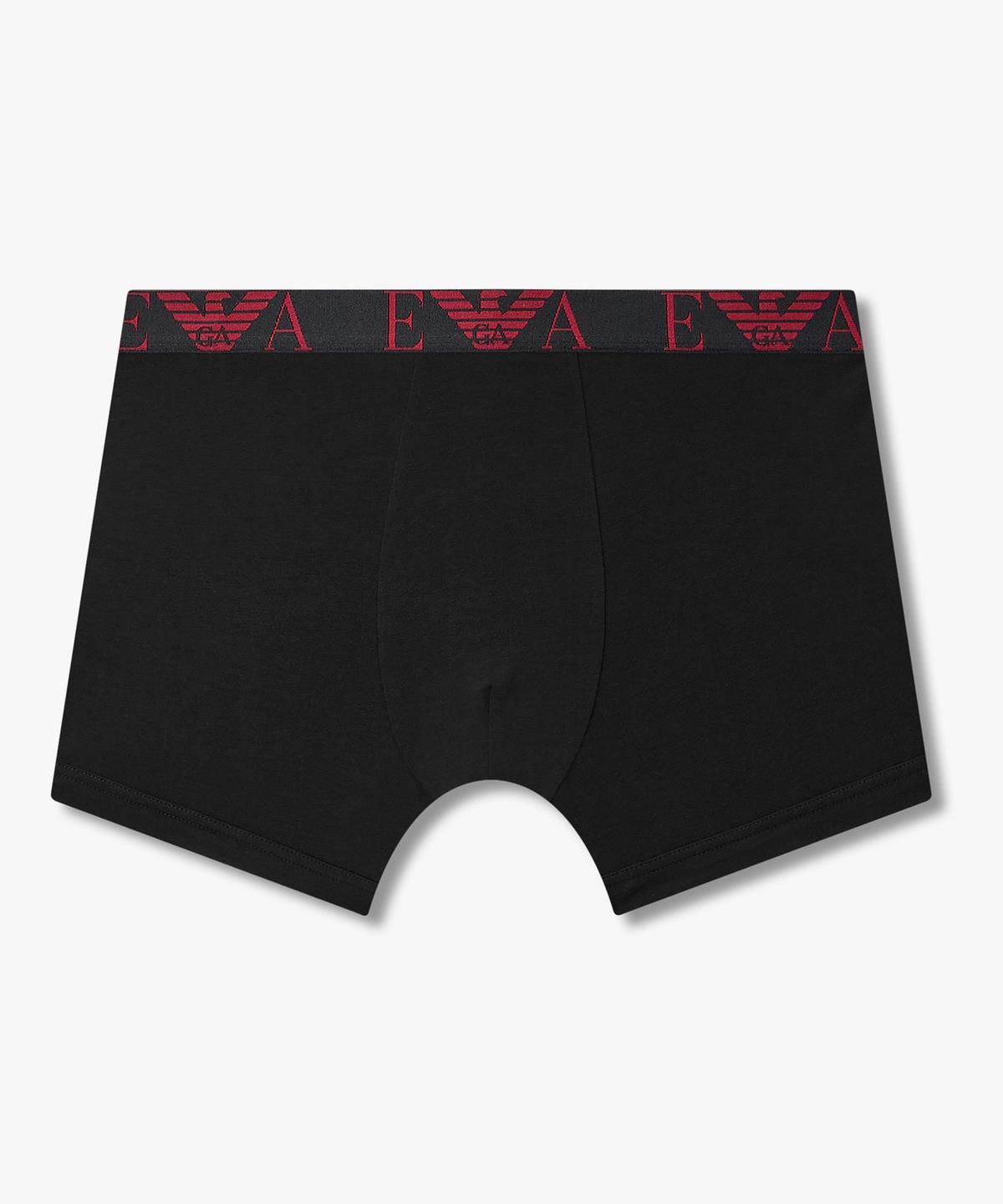 엠포리오 아르마니 언더웨어(EMPORIO ARMANI UNDERWEAR) 남성 투톤 자카드 로고 드로즈_내츄럴 블랙 0816312022