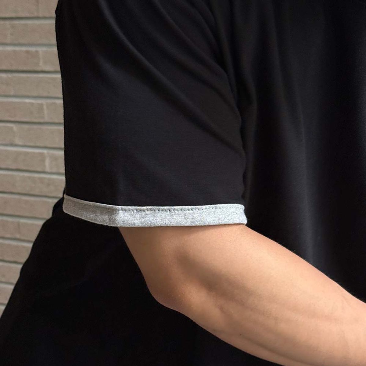 바이모노(BYMONO) [빅사이즈 M-6XL] 꼭꼭숨티 하이퀄리티 레이어드 반팔