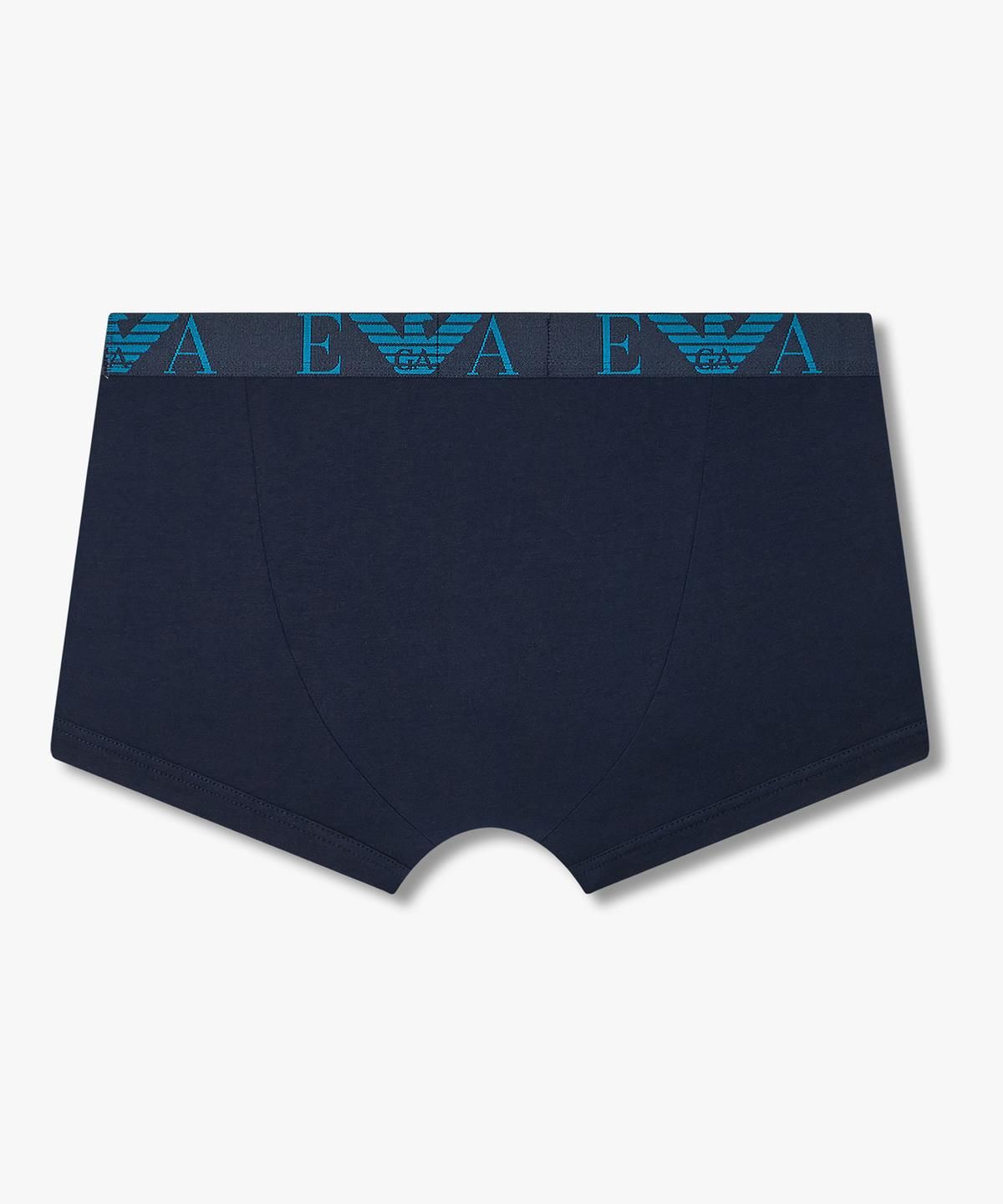 엠포리오 아르마니 언더웨어(EMPORIO ARMANI UNDERWEAR) 남성 콤비네이션 로고 드로즈 3PACK_네이비 08M6363007