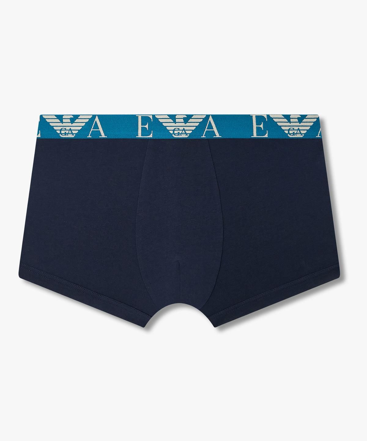 엠포리오 아르마니 언더웨어(EMPORIO ARMANI UNDERWEAR) 남성 콤비네이션 로고 드로즈 3PACK_네이비 08M6363007