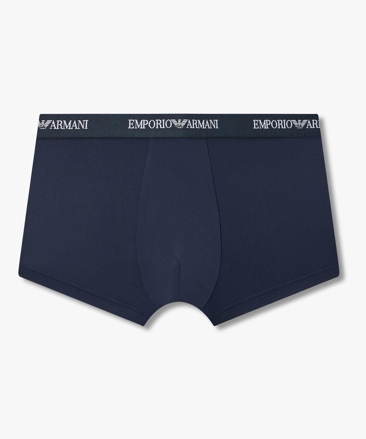 엠포리오 아르마니 언더웨어(EMPORIO ARMANI UNDERWEAR) 남성 나일론 블렌드 스트레치 드로즈_네이비 0816312054