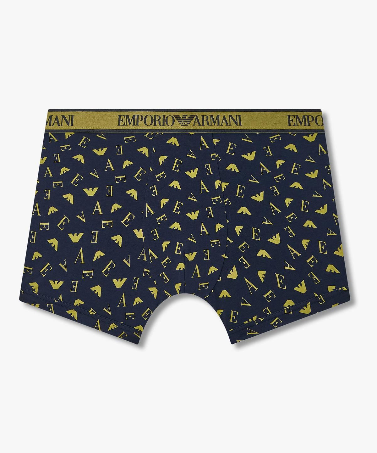 엠포리오 아르마니 언더웨어(EMPORIO ARMANI UNDERWEAR) 남성 자카드 로고 프린트 드로즈_네이비 0816312026