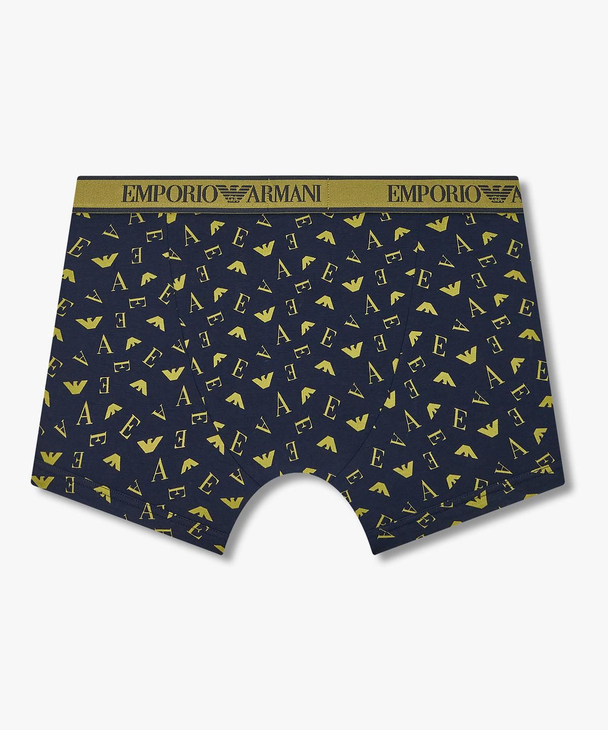 엠포리오 아르마니 언더웨어(EMPORIO ARMANI UNDERWEAR) 남성 자카드 로고 프린트 드로즈_네이비 0816312026