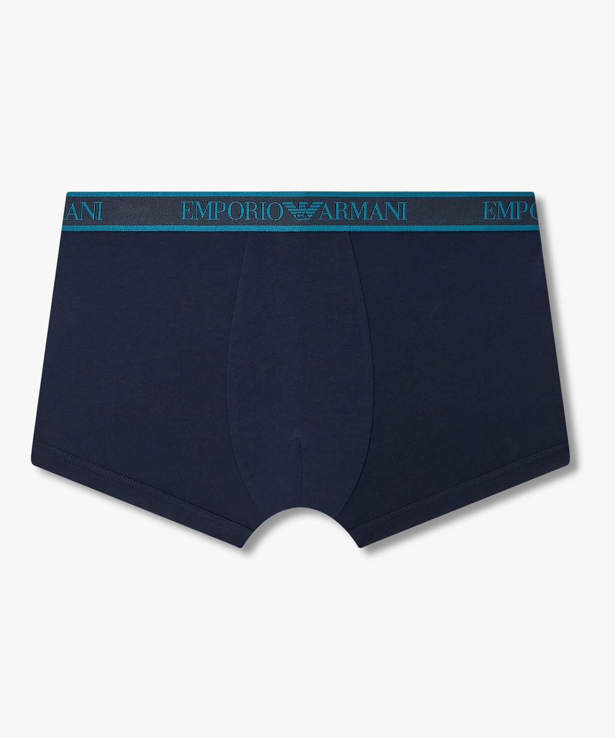 엠포리오 아르마니 언더웨어(EMPORIO ARMANI UNDERWEAR) 남성 글로시 배색 로고 드로즈 3PACK_멀티 08M6363009