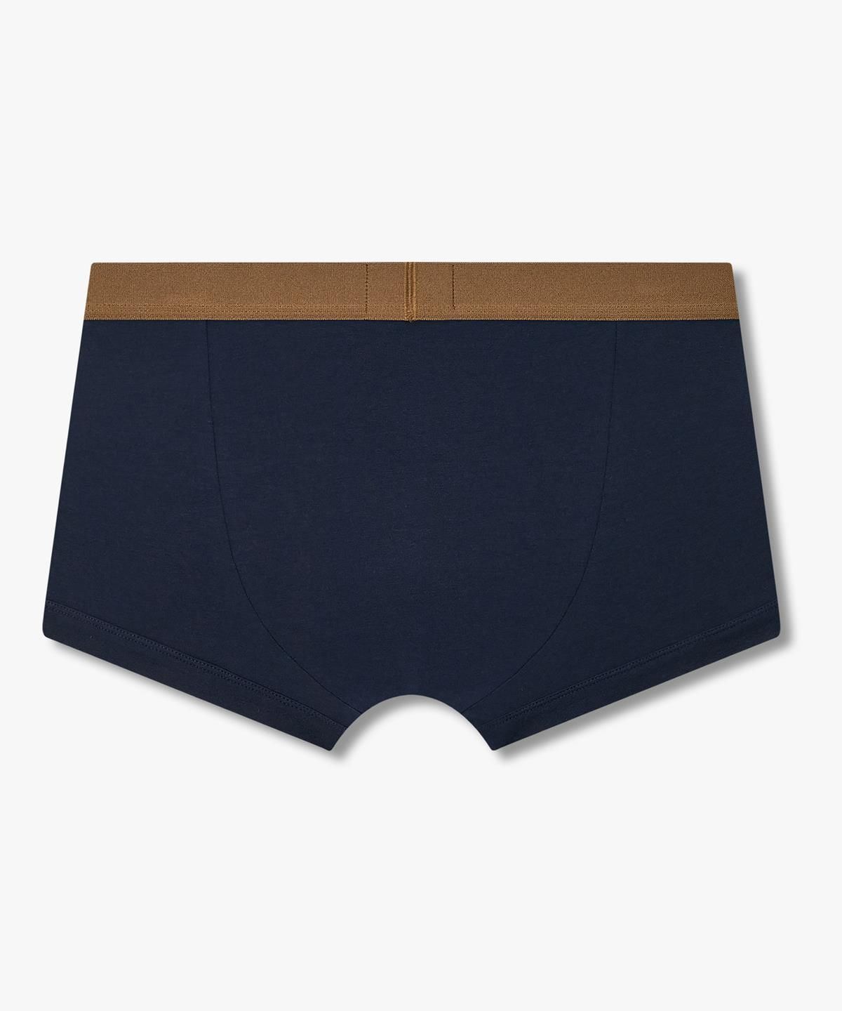 엠포리오 아르마니 언더웨어(EMPORIO ARMANI UNDERWEAR) 남성 배색 이글 로고 패치 드로즈_다크 네이비 08M6312026