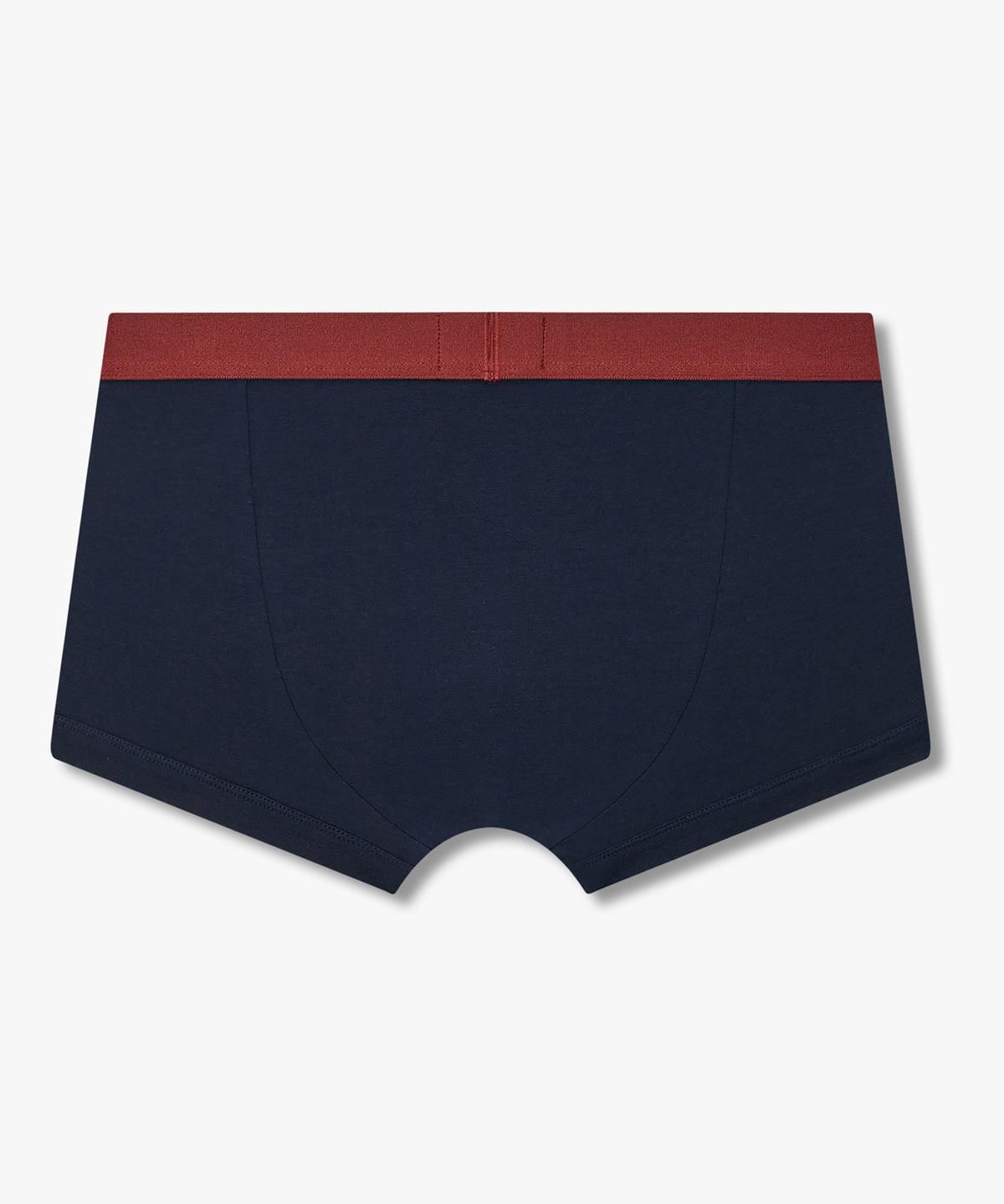 엠포리오 아르마니 언더웨어(EMPORIO ARMANI UNDERWEAR) 남성 배색 이글 로고 패치 드로즈_오션 08M6312023