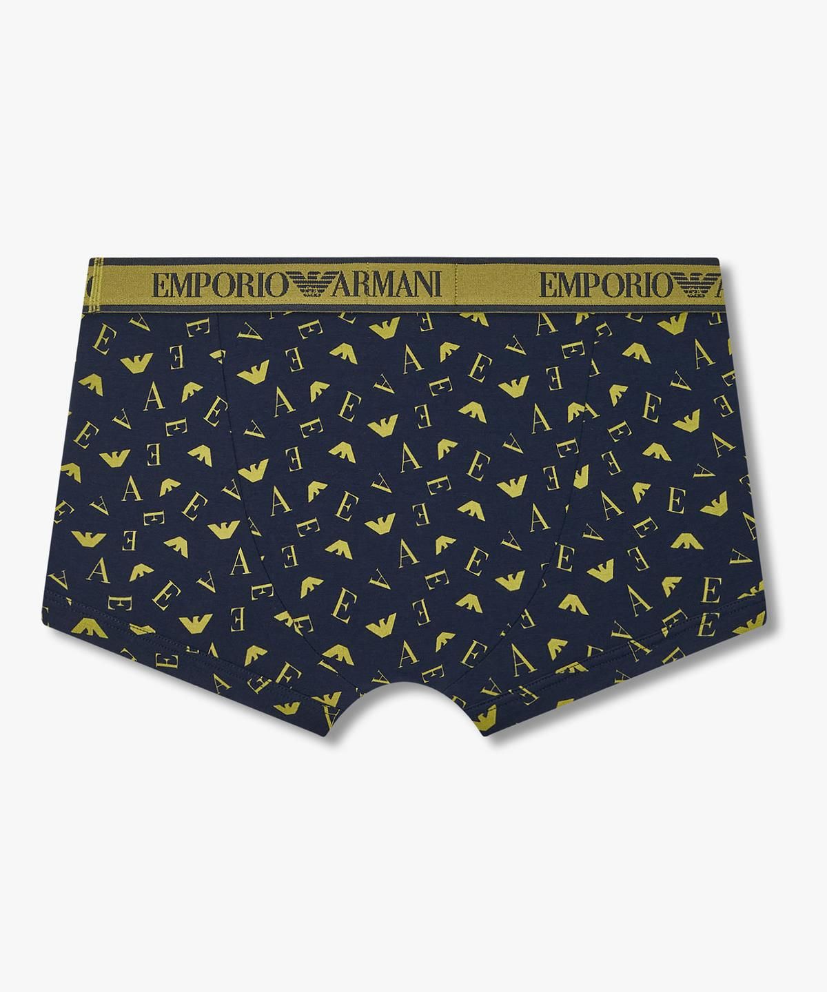 엠포리오 아르마니 언더웨어(EMPORIO ARMANI UNDERWEAR) 남성 올오버 모노그램 패턴 드로즈_네이비 08M6312018