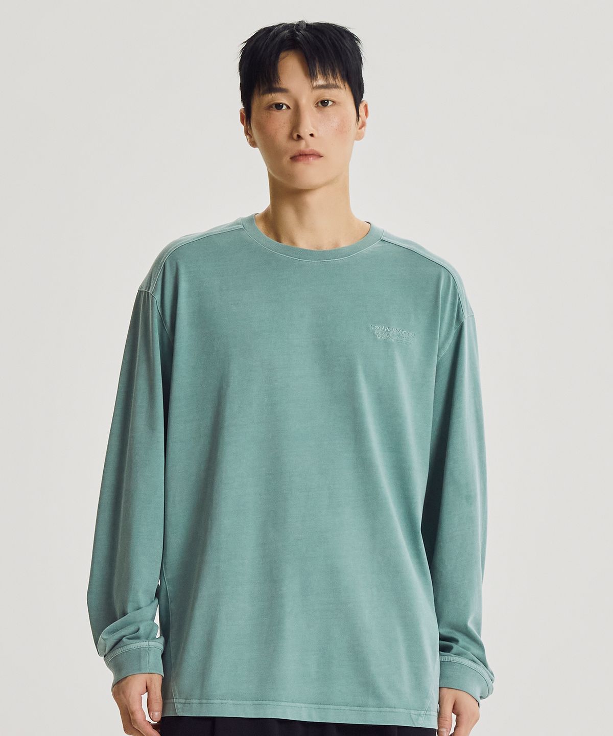 뉴발란스(NEW BALANCE) NBNDG31833 / UNI ESCAPE 다잉 긴팔티 (B/GRAY)