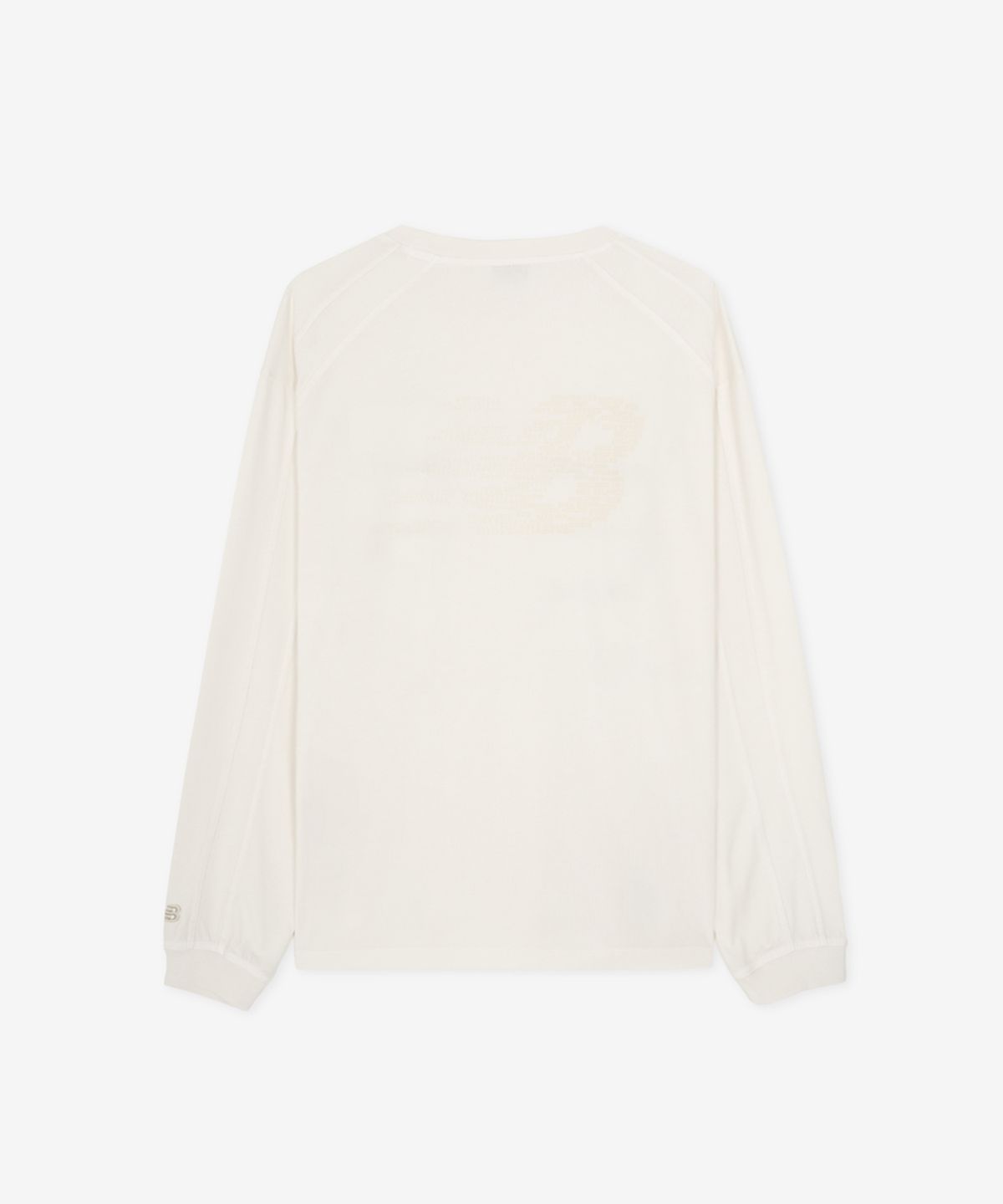 뉴발란스(NEW BALANCE) NBNDG31833 / UNI ESCAPE 다잉 긴팔티 (IVORY)