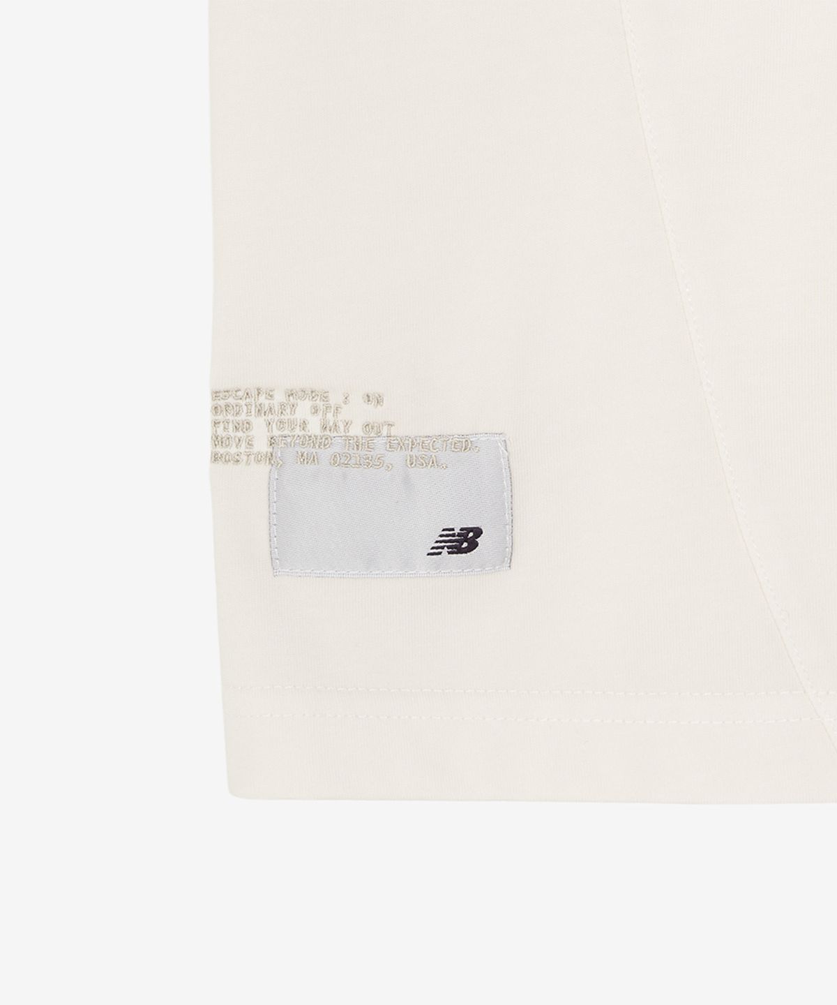 뉴발란스(NEW BALANCE) NBNDG31833 / UNI ESCAPE 다잉 긴팔티 (IVORY)