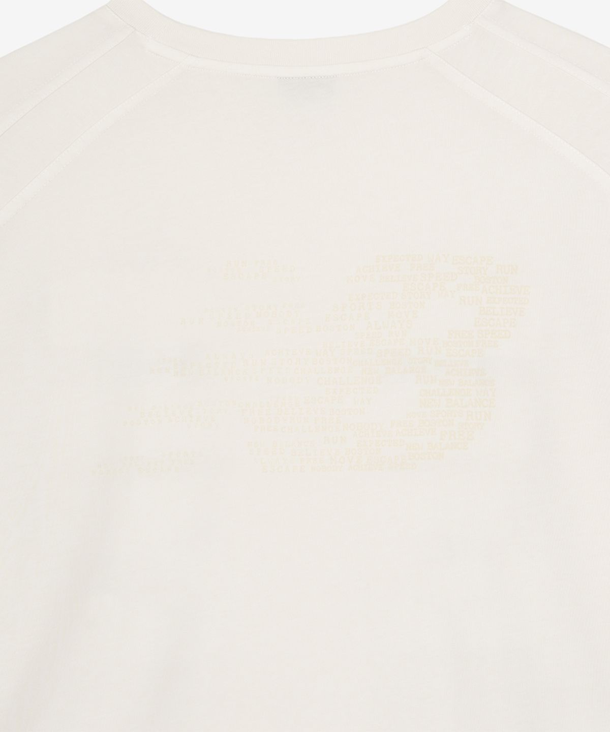 뉴발란스(NEW BALANCE) NBNDG31833 / UNI ESCAPE 다잉 긴팔티 (IVORY)