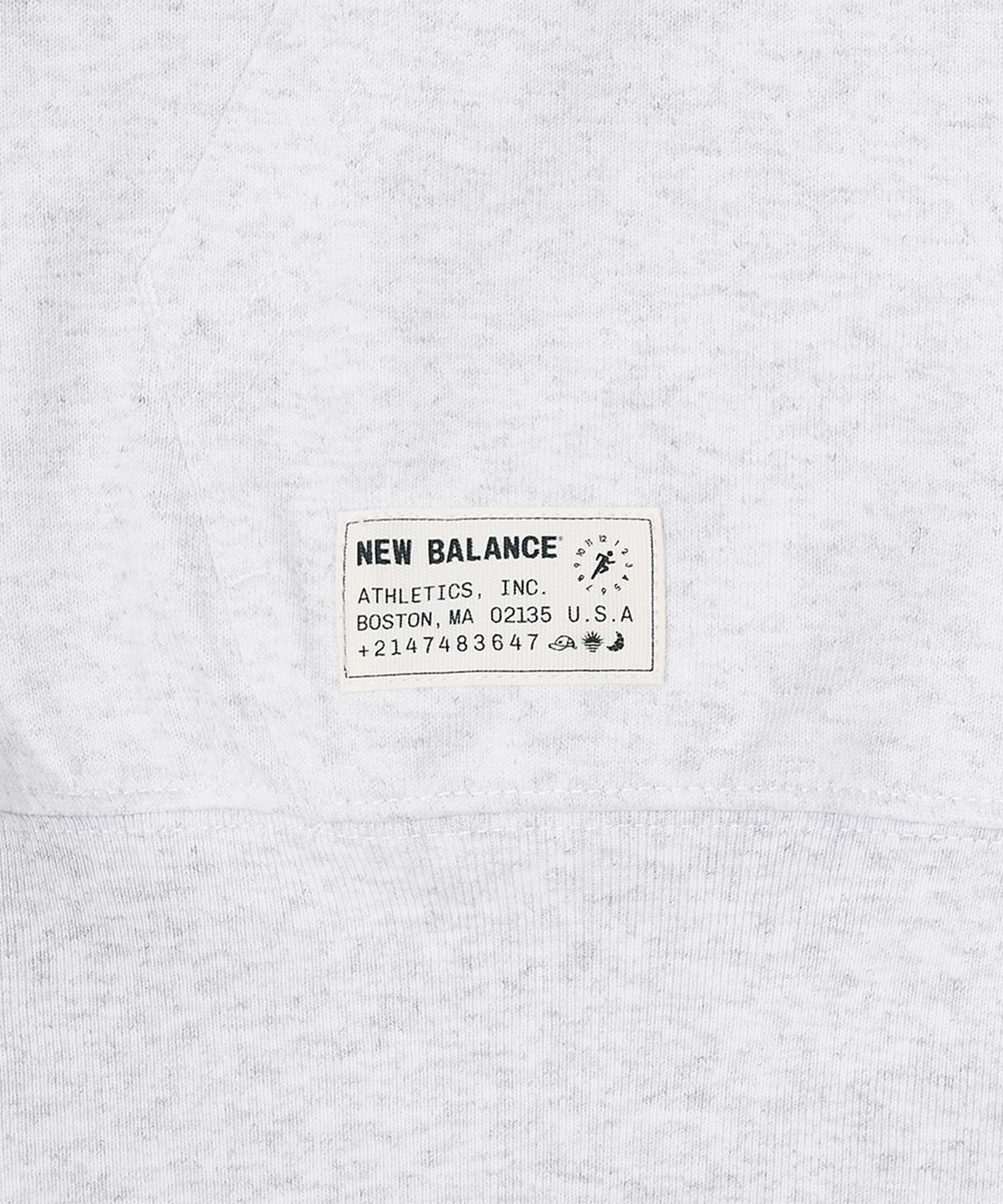 뉴발란스(NEW BALANCE) NBMDG31853 / UNI 모닝레이브 오버핏 후드집업 (A/GRAY)