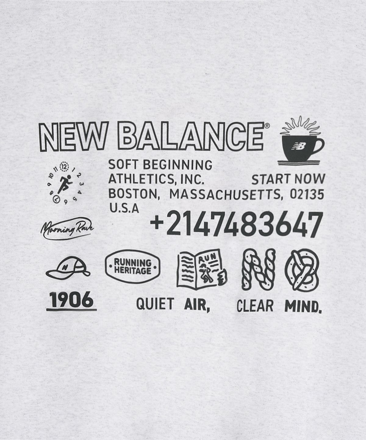 뉴발란스(NEW BALANCE) NBMDG31853 / UNI 모닝레이브 오버핏 후드집업 (A/GRAY)