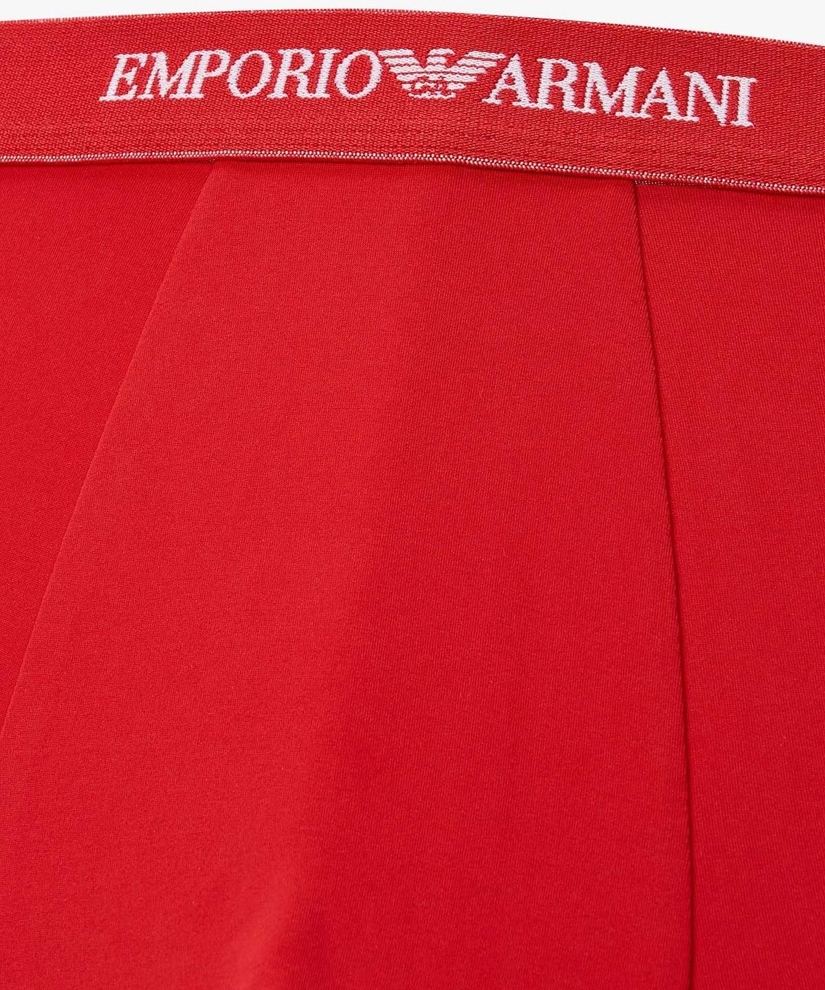 엠포리오 아르마니 언더웨어(EMPORIO ARMANI UNDERWEAR) 남성 나일론 블렌드 스트레치 드로즈_레드 0816312052