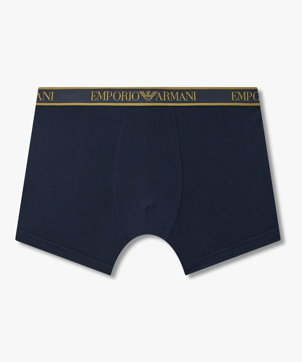 엠포리오 아르마니 언더웨어(EMPORIO ARMANI UNDERWEAR) 남성 자카드 로고 프린트 드로즈_다크블루 0816312024
