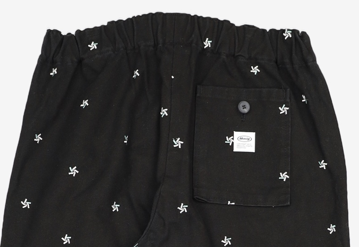 엠엠엘지(MMLG) [Mmlg] S/B REPEAT PANTS (BLACK) L