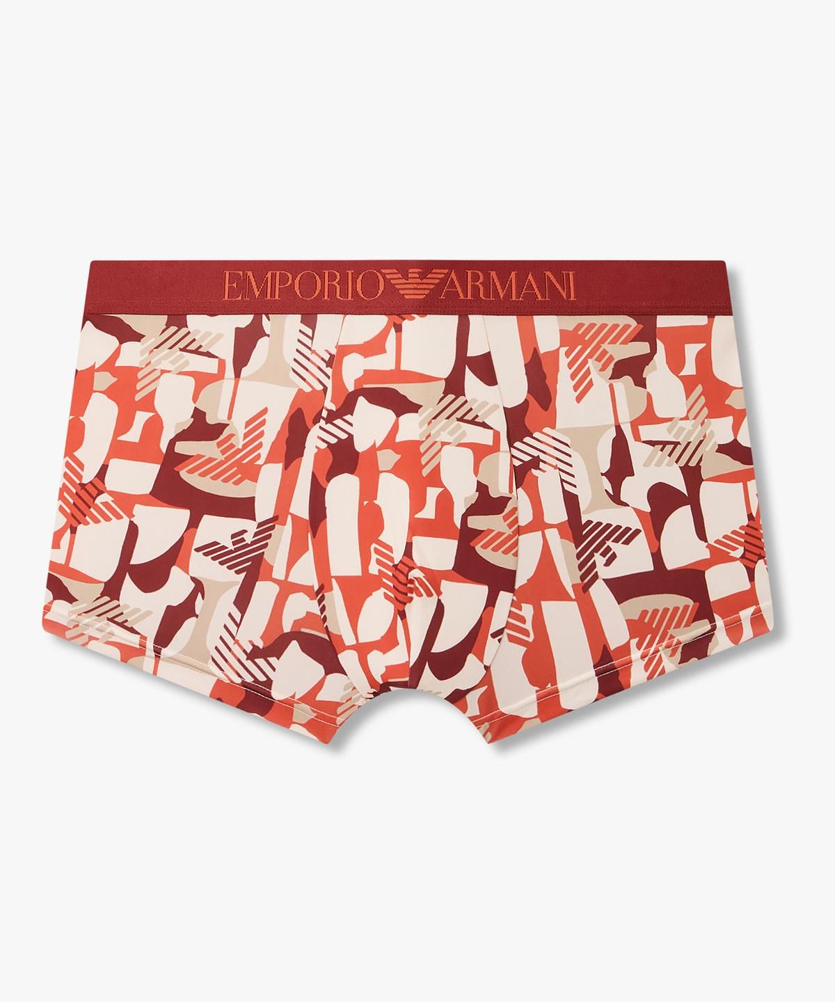엠포리오 아르마니 언더웨어(EMPORIO ARMANI UNDERWEAR) 남성 지오메트릭 패턴 밴딩 드로즈_브릭 0816312070