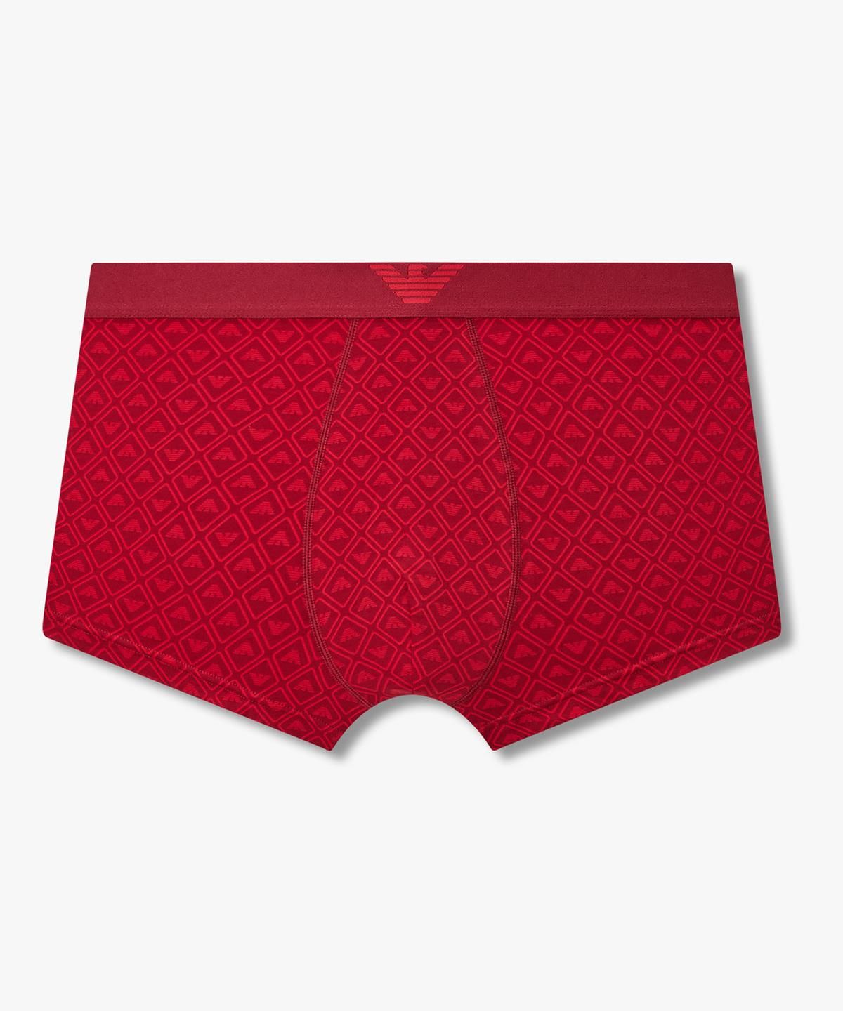 엠포리오 아르마니 언더웨어(EMPORIO ARMANI UNDERWEAR) 남성 올오버 이글 패턴 밴딩 드로즈_레드 0816312067