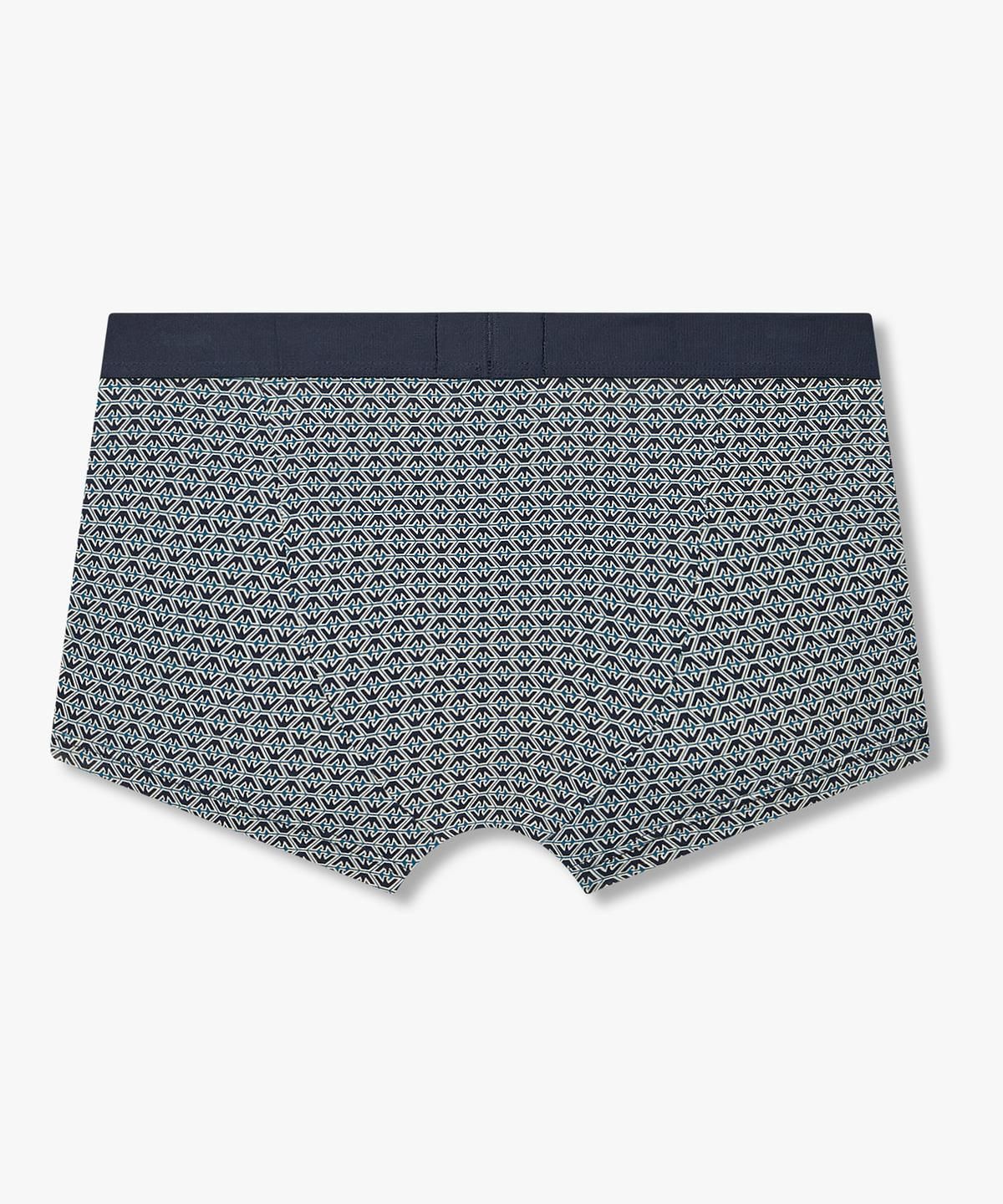엠포리오 아르마니 언더웨어(EMPORIO ARMANI UNDERWEAR) 남성 올오버 패턴 프린트 드로즈_네이비 0816312066