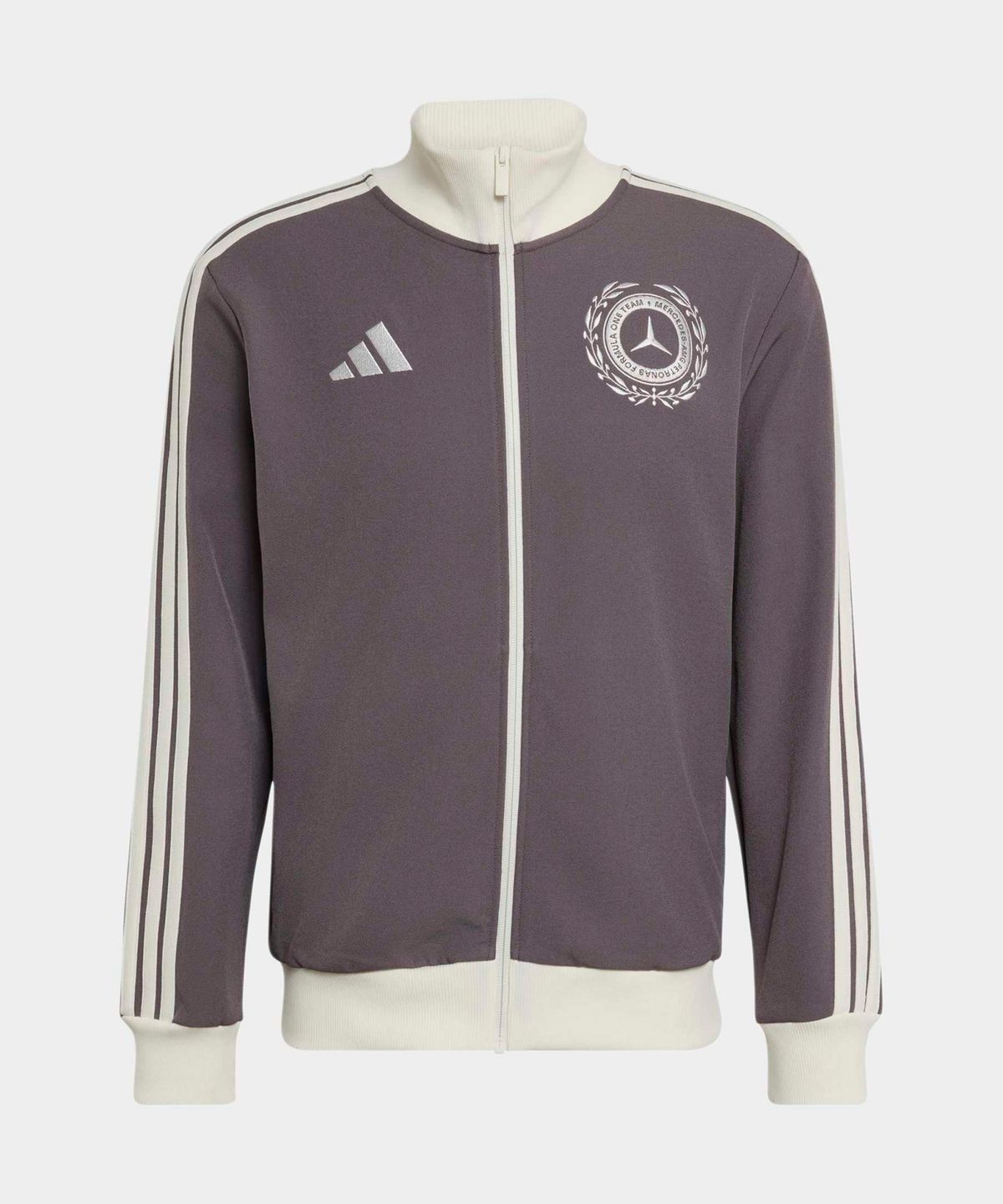 아디다스(ADIDAS) 메르세데스 AMG F1 팀 실버 애로우 아이콘 트랙탑 - 그레이 / KS2242