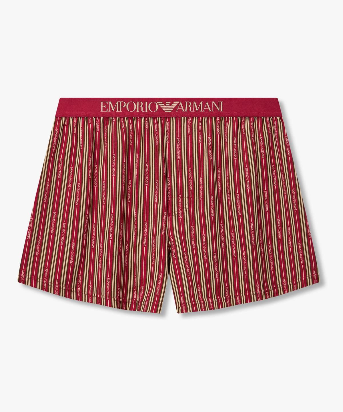 엠포리오 아르마니 언더웨어(EMPORIO ARMANI UNDERWEAR) 남성 올오버 패턴 프린트 트렁크_레드 0816312033