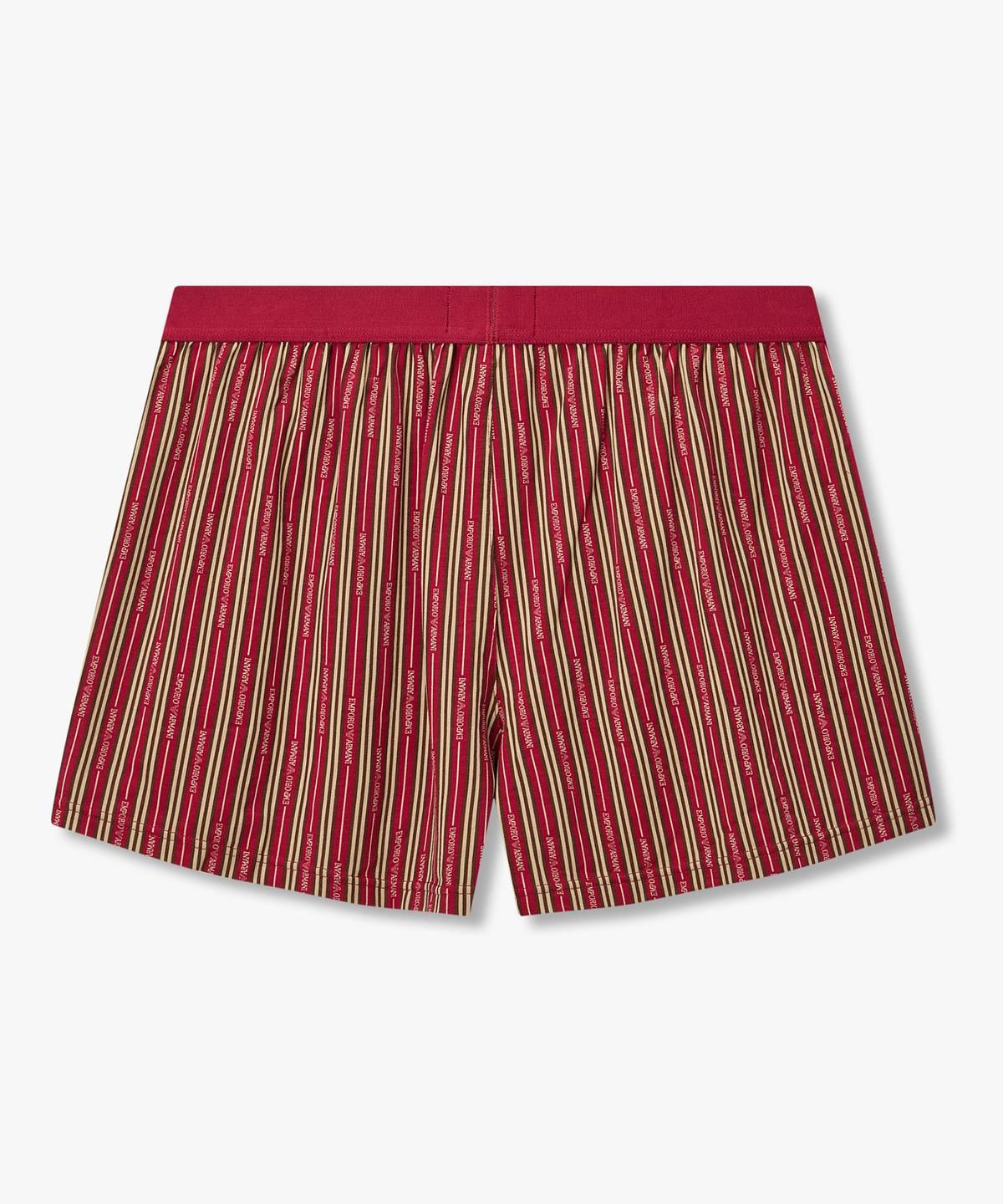 엠포리오 아르마니 언더웨어(EMPORIO ARMANI UNDERWEAR) 남성 올오버 패턴 프린트 트렁크_레드 0816312033