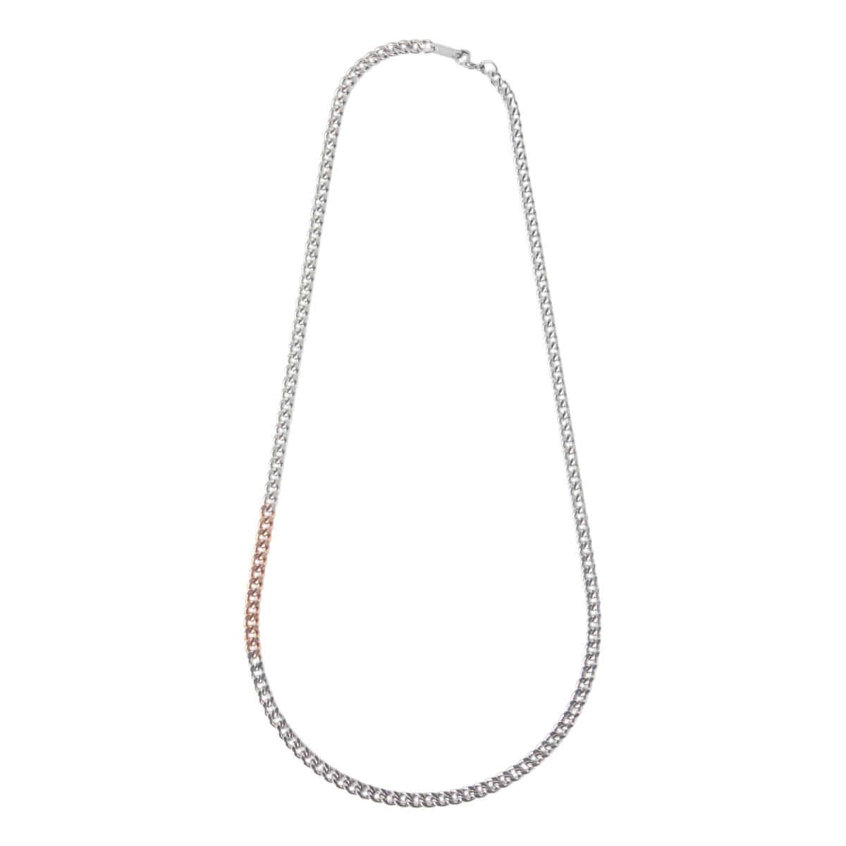 매즈믹(MEZMIC) Sun-Kissed _4cm 배색 체인목걸이 _ 5mm 54cm