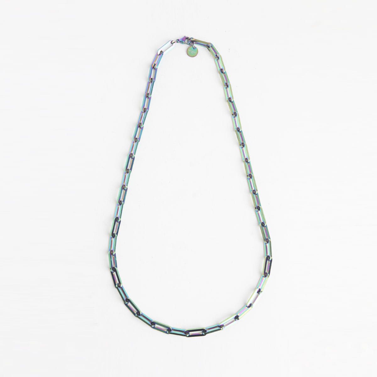 매즈믹(MEZMIC) Sun-Kissed _홀로그램 체인 목걸이 13mm_50cm