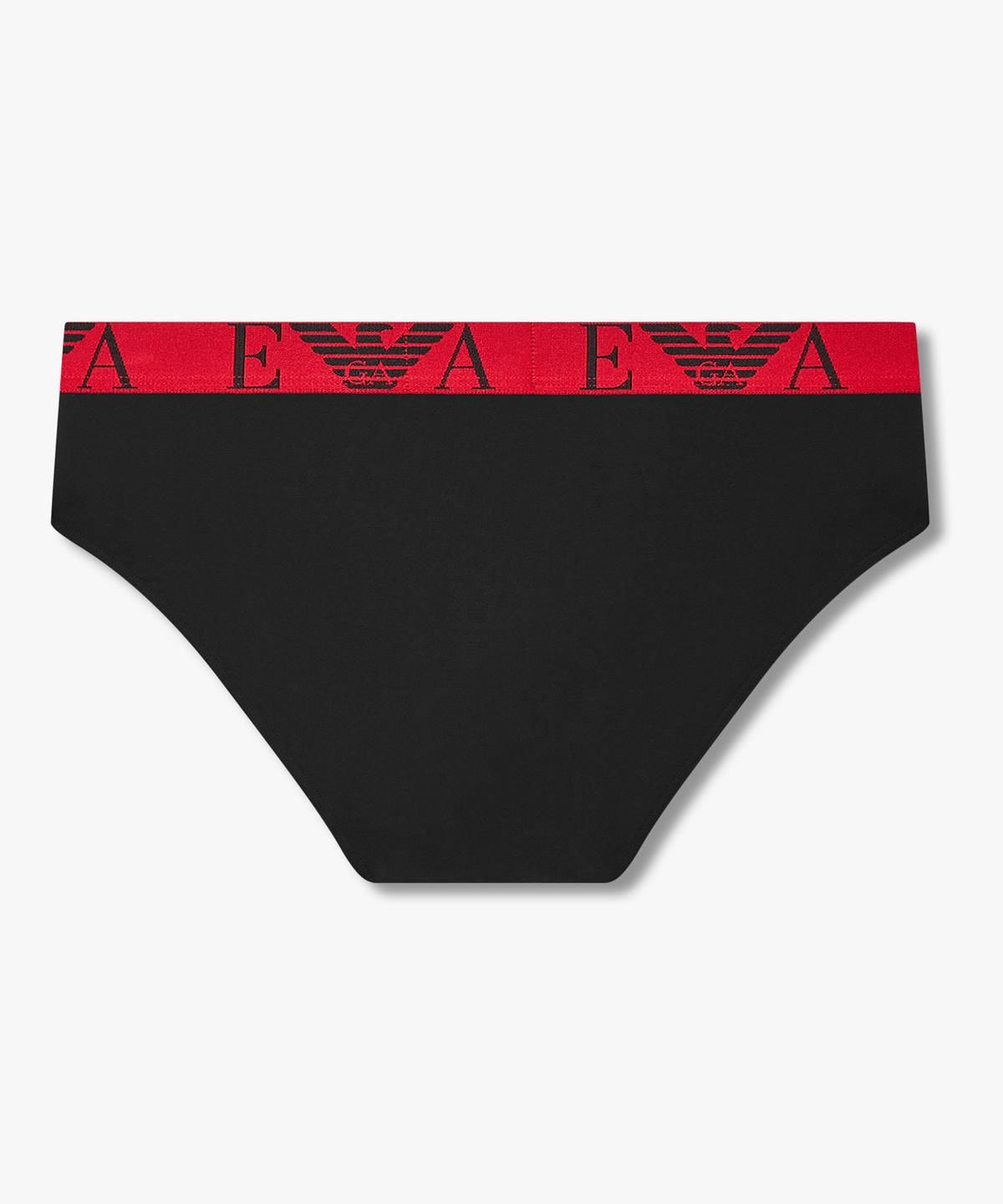 엠포리오 아르마니 언더웨어(EMPORIO ARMANI UNDERWEAR) 남성 콤비네이션 로고 브리프 3PACK_멀티 08M6363002