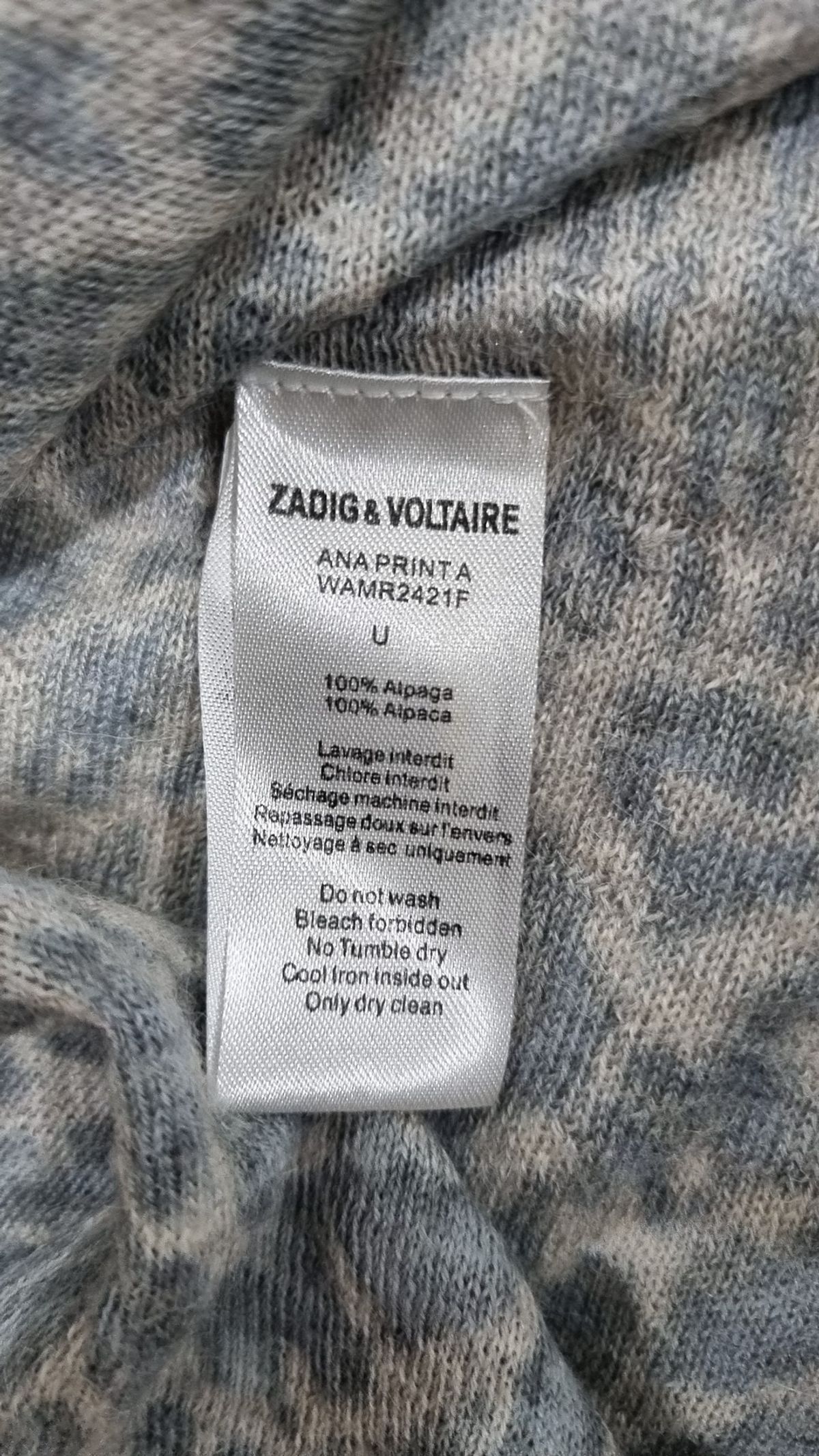 쟈딕 앤 볼테르(ZADIG & VOLTAIRE) 카디건 XL