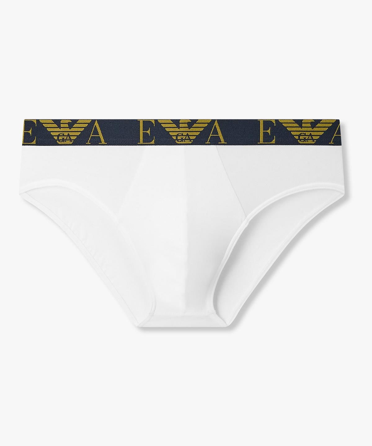 엠포리오 아르마니 언더웨어(EMPORIO ARMANI UNDERWEAR) 남성 콤비네이션 로고 브리프 3PACK_멀티 08M6363001