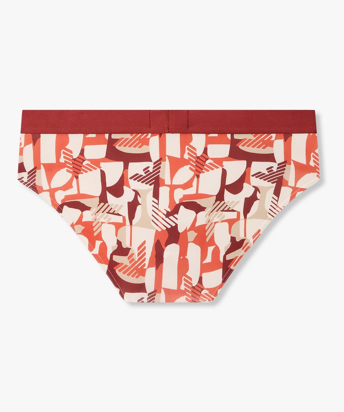엠포리오 아르마니 언더웨어(EMPORIO ARMANI UNDERWEAR) 남성 지오메트릭 패턴 밴딩 브리프_브릭 0816311032