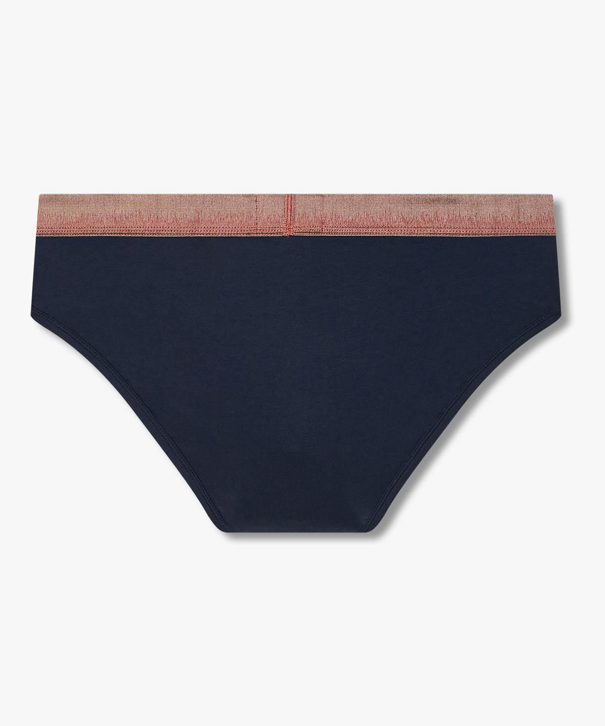 엠포리오 아르마니 언더웨어(EMPORIO ARMANI UNDERWEAR) 남성 글로시 밴딩 로고 브리프_네이비 0816311015