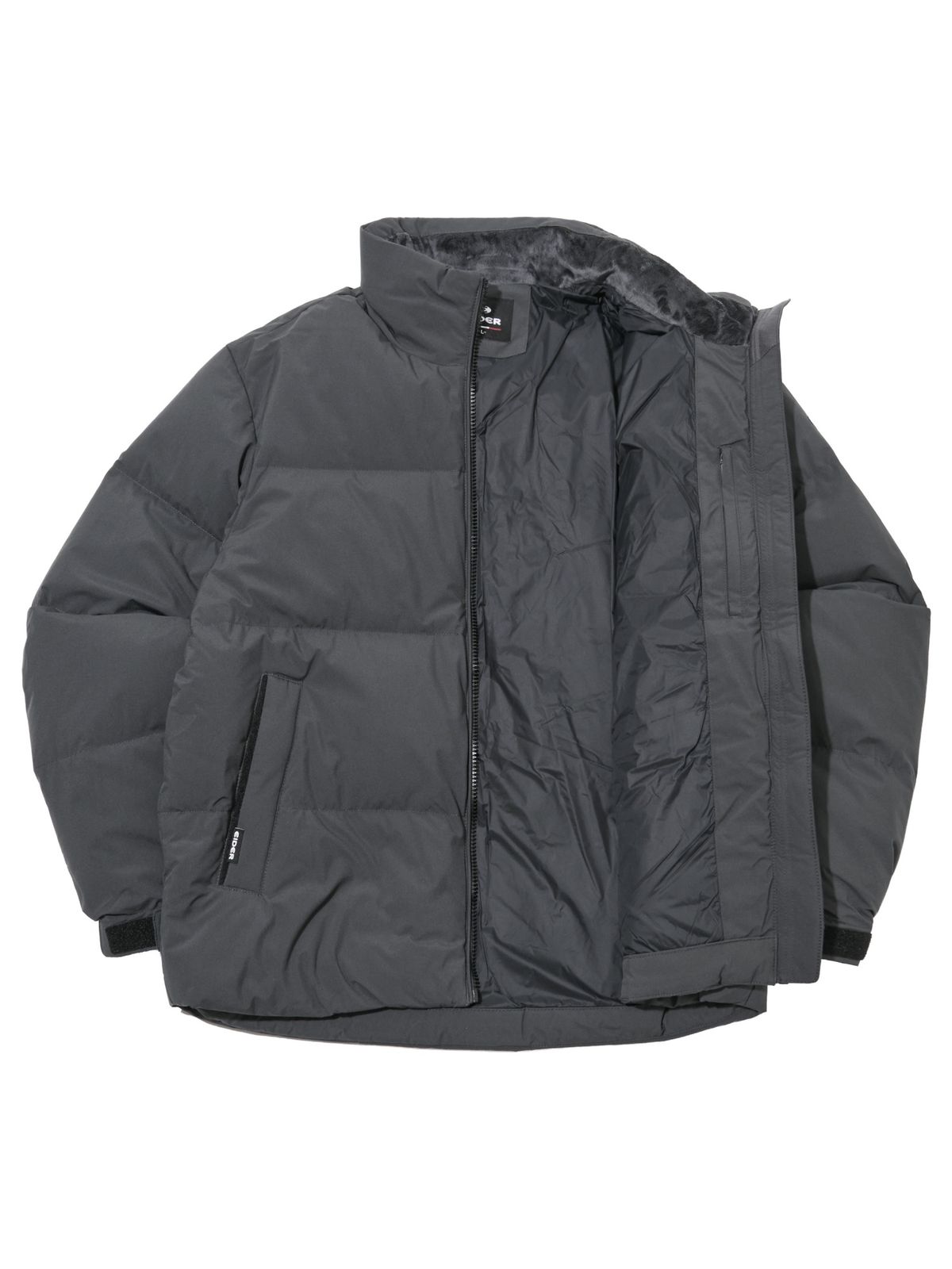 아이더(EIDER) POP UNI 푸퍼 다운 자켓_Charcoal