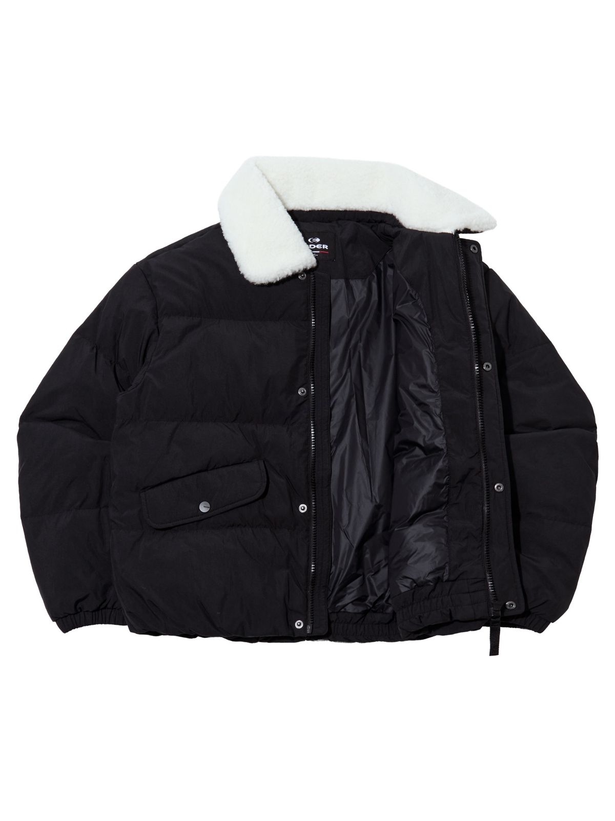아이더(EIDER) POP 여성 부클 다운 자켓_Black