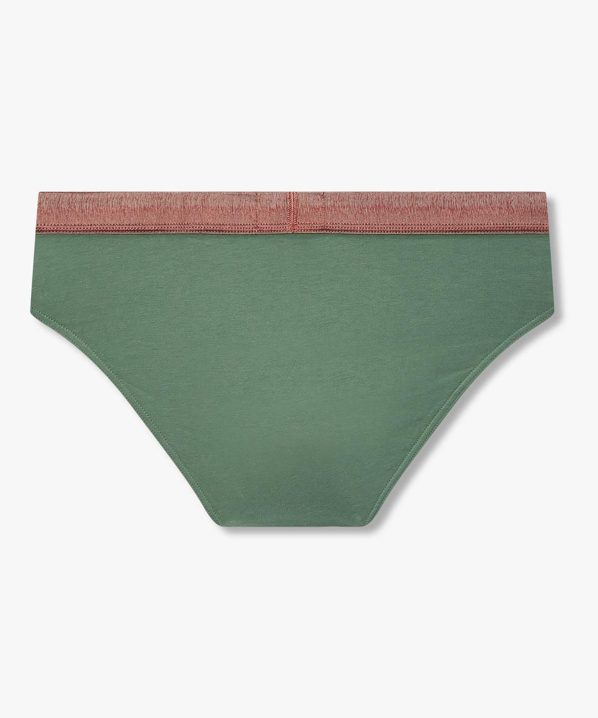 엠포리오 아르마니 언더웨어(EMPORIO ARMANI UNDERWEAR) 남성 글로시 밴딩 로고 브리프_그린 0816311014