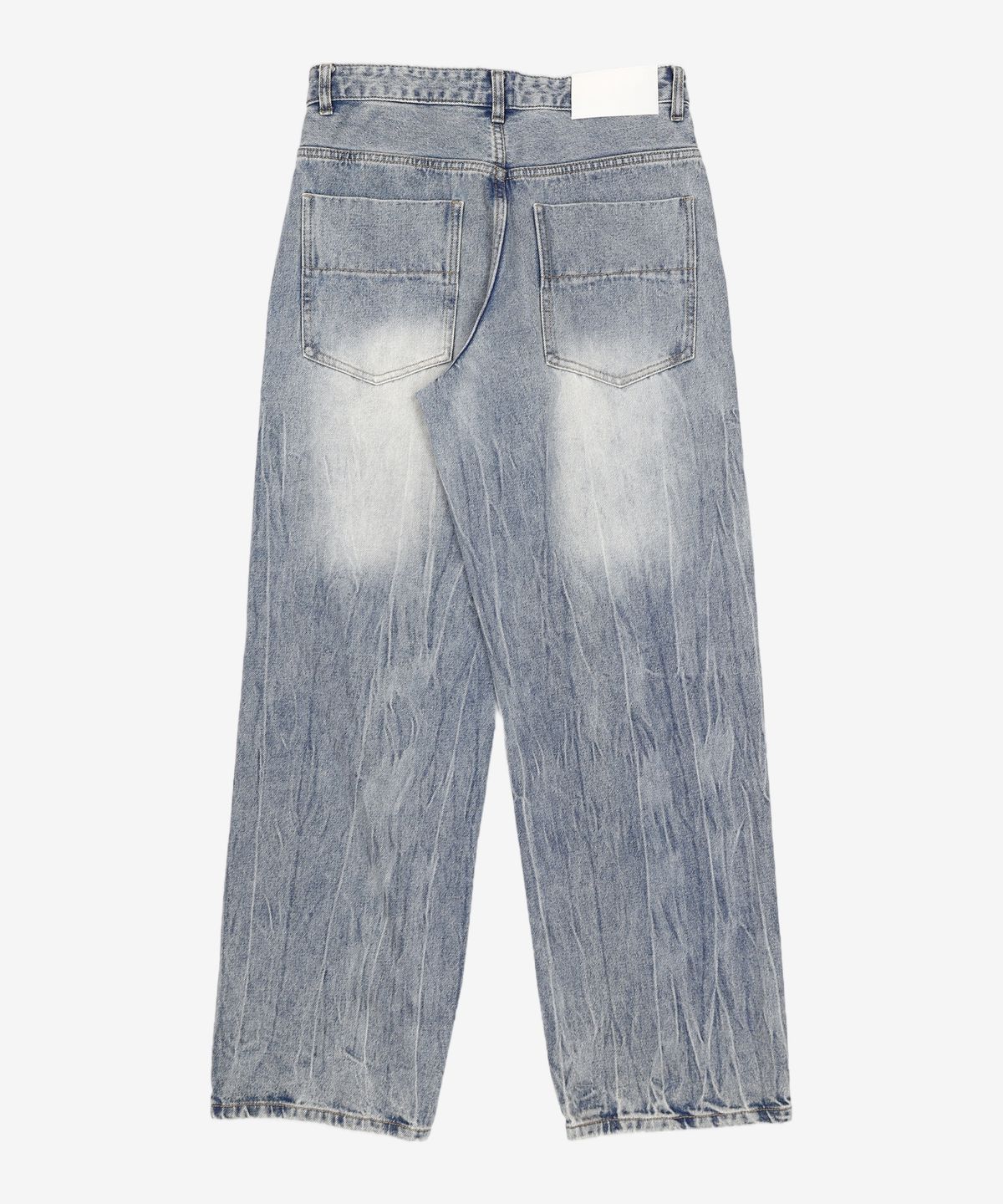 데케트(DECET) Mid Rise Wide Jeans DCPT027BlueCenter 30