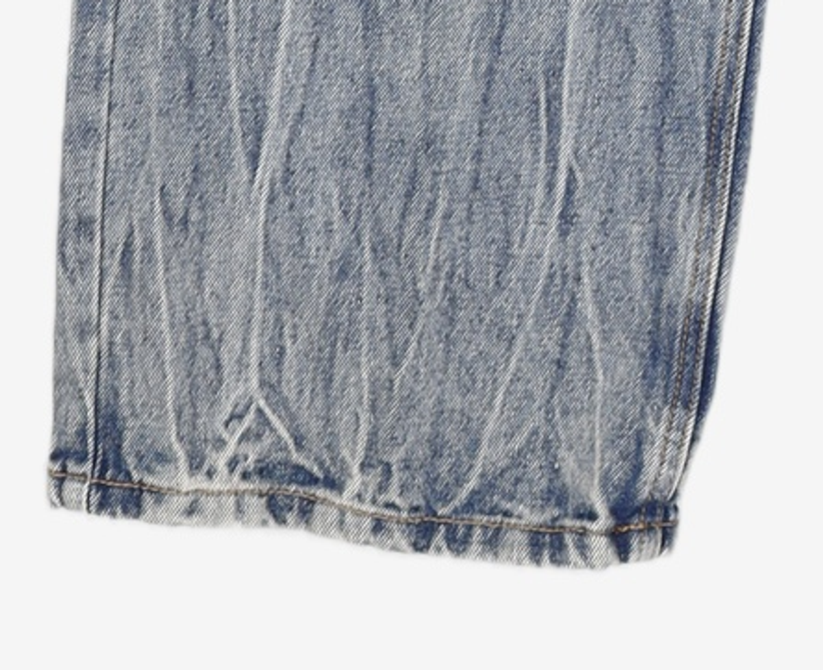 데케트(DECET) Mid Rise Wide Jeans DCPT027BlueCenter 30