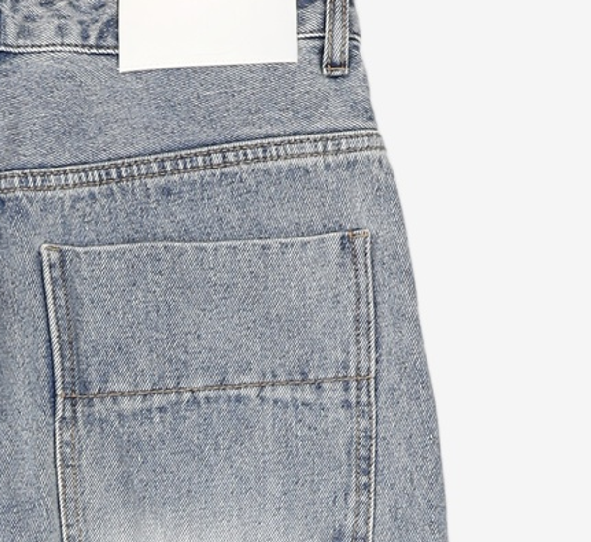 데케트(DECET) Mid Rise Wide Jeans DCPT027BlueCenter 30