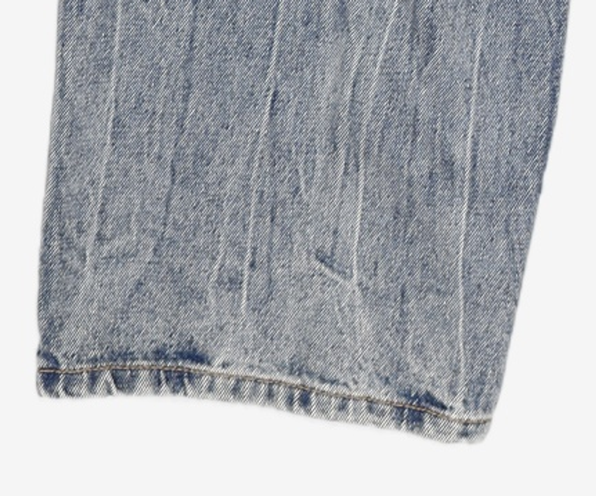 데케트(DECET) Mid Rise Wide Jeans DCPT027BlueCenter 30