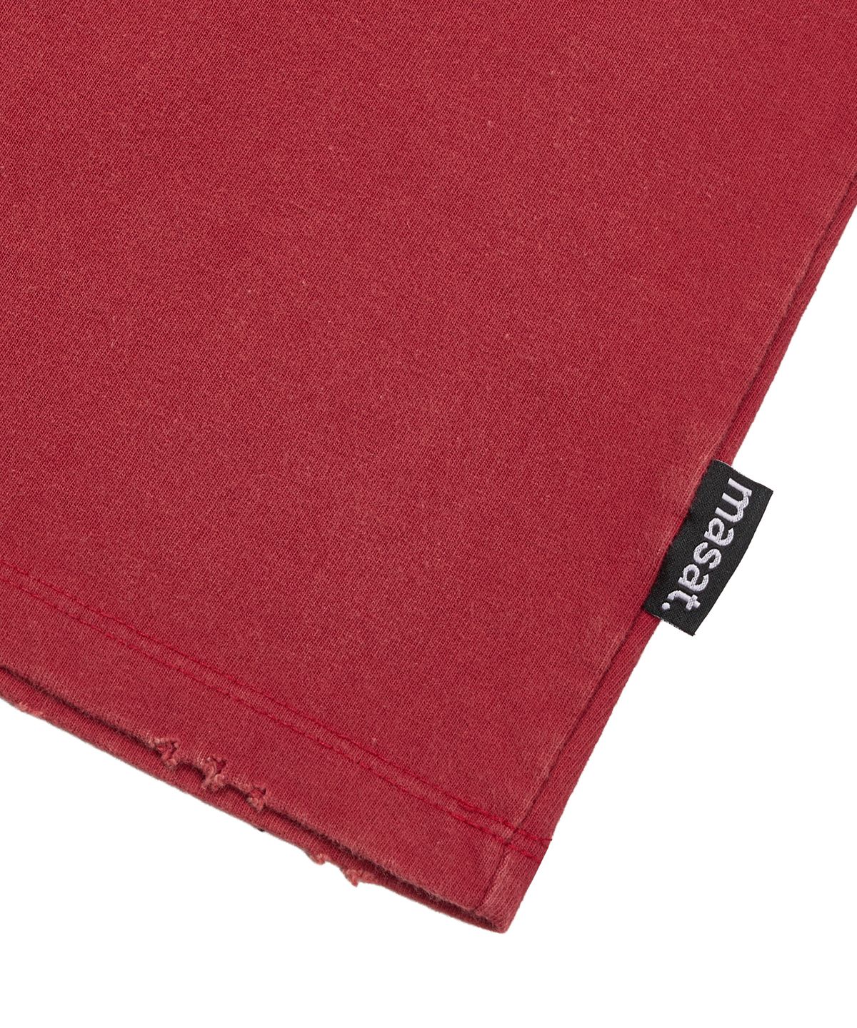 마사트(MASAT) Fade Short Sleeve _ Washed Red