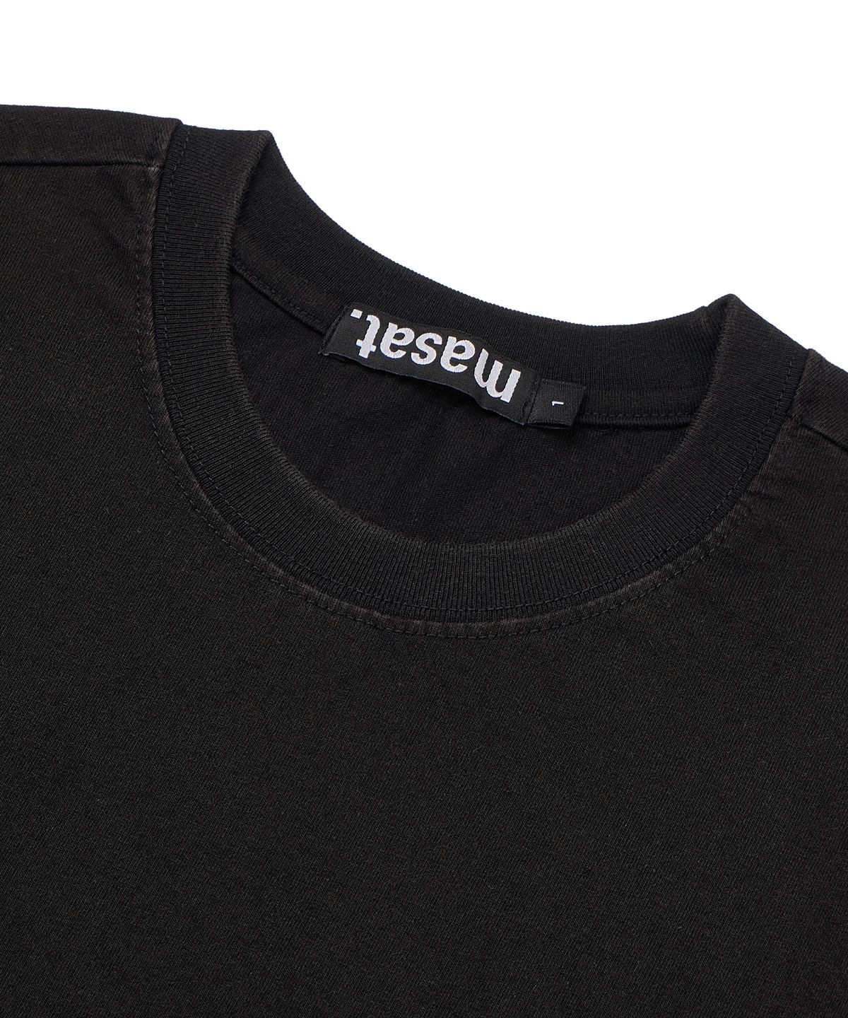 마사트(MASAT) Fade Short Sleeve _ Washed Black