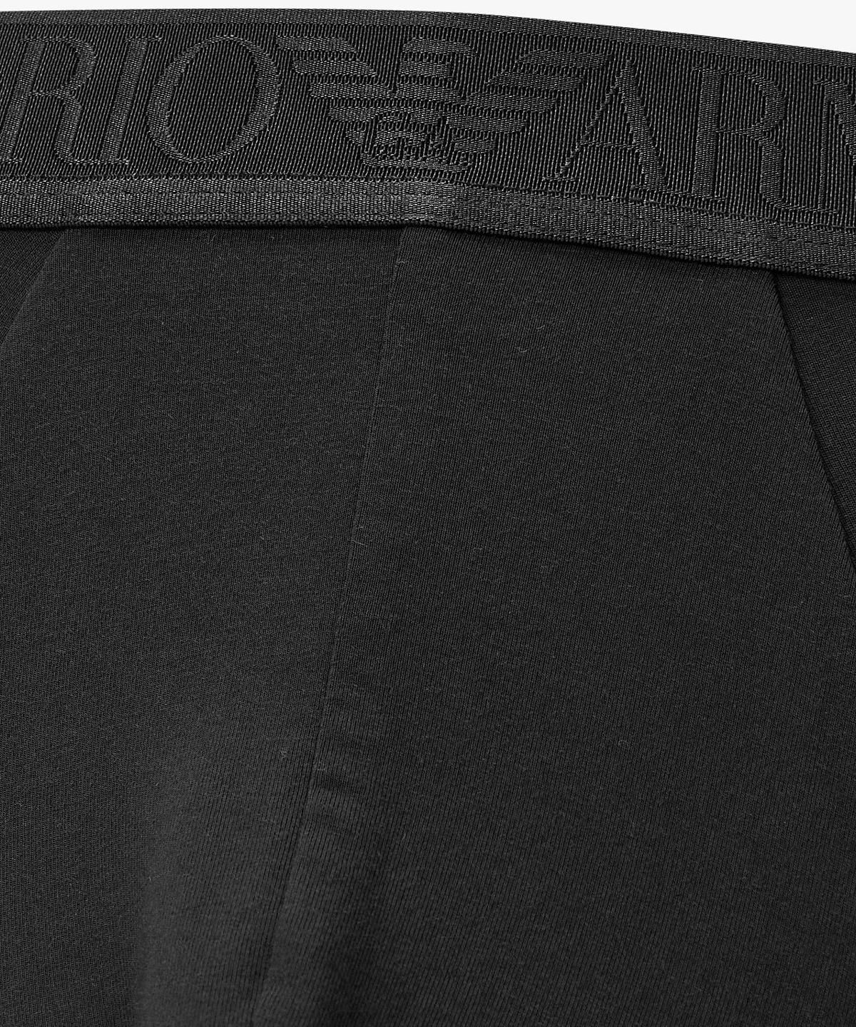 엠포리오 아르마니 언더웨어(EMPORIO ARMANI UNDERWEAR) 남성 톤온톤 자카드 로고 브리프_블랙 0816311030